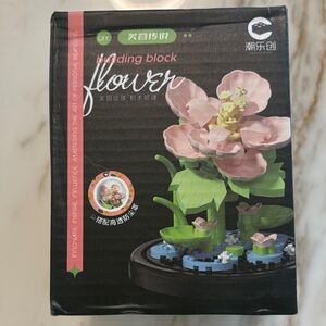 Mini Building Block Flower Kit